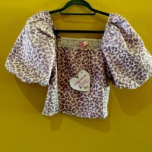 Buddy Love puff sleeve top